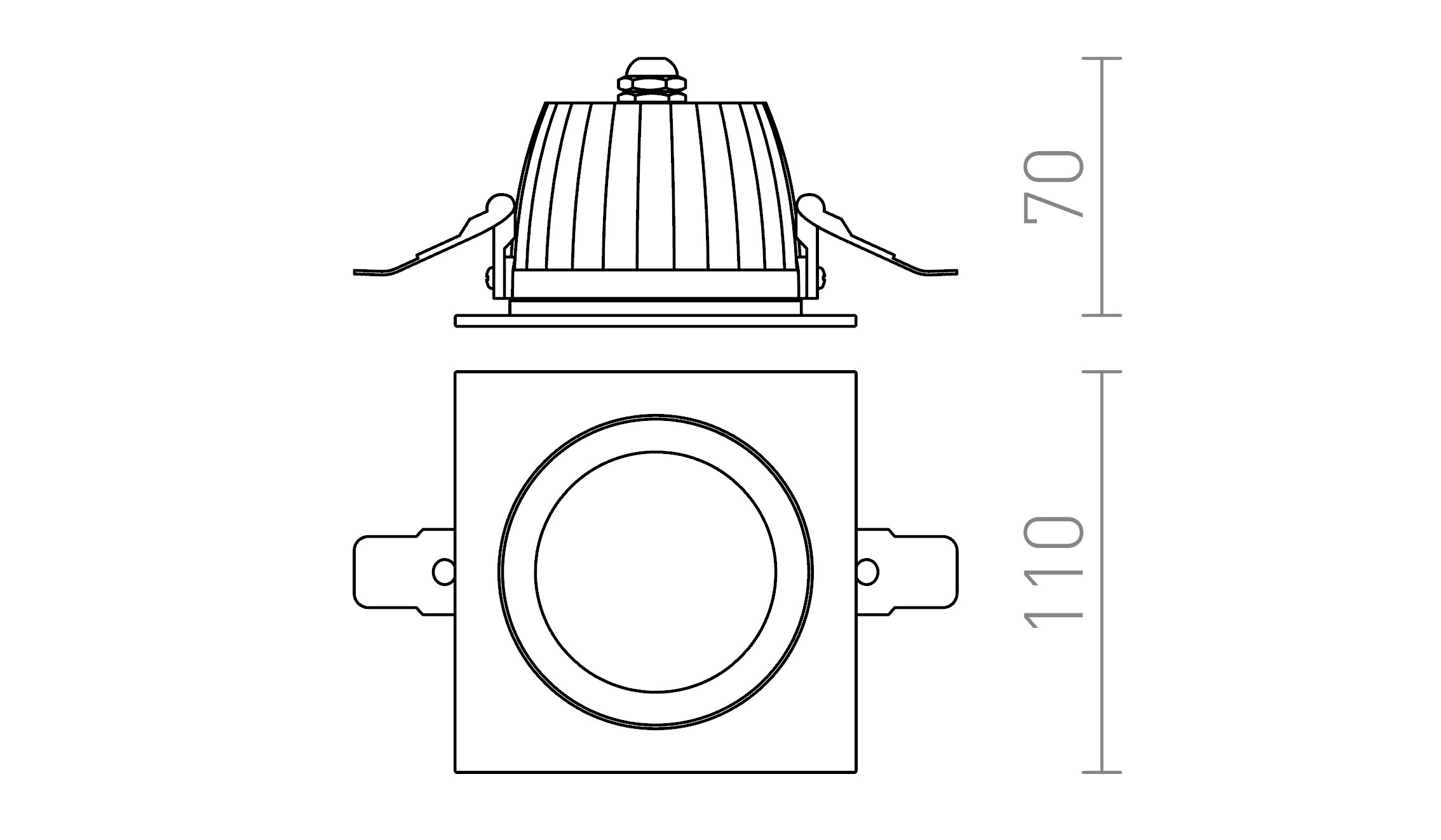 AMIGA SQ DIMM - Product sketch