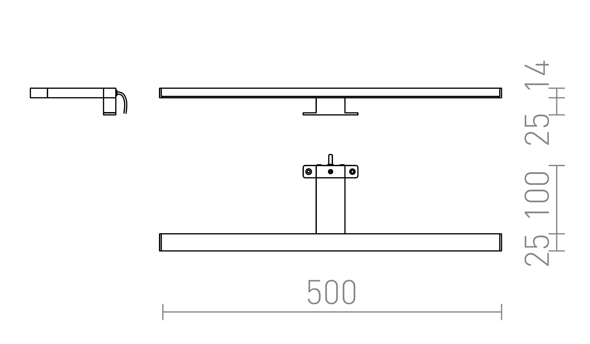 BALEA 500 per armadio - Product sketch