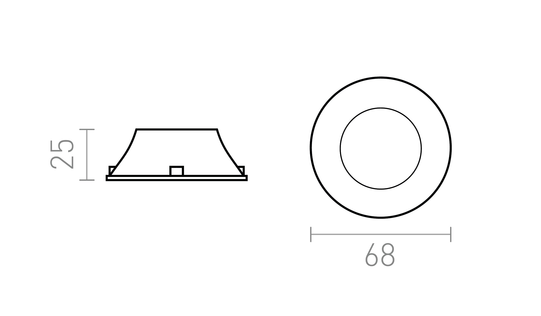 AUGUSTA прожектор - Product sketch
