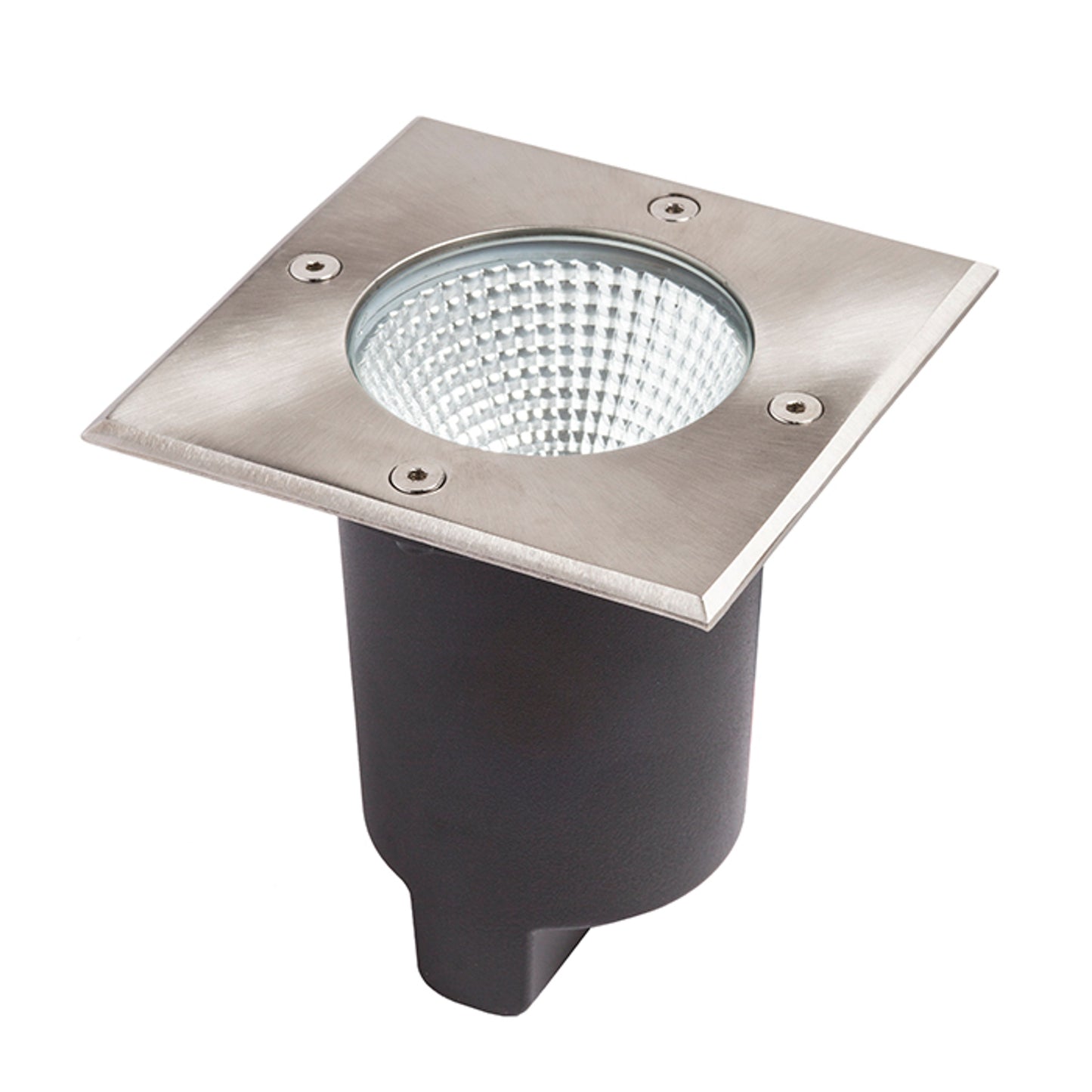RENDL outdoor lamp RIZZ SQ 125 stainless steel 230V LED 7W 41° IP67 3000K R11962 4