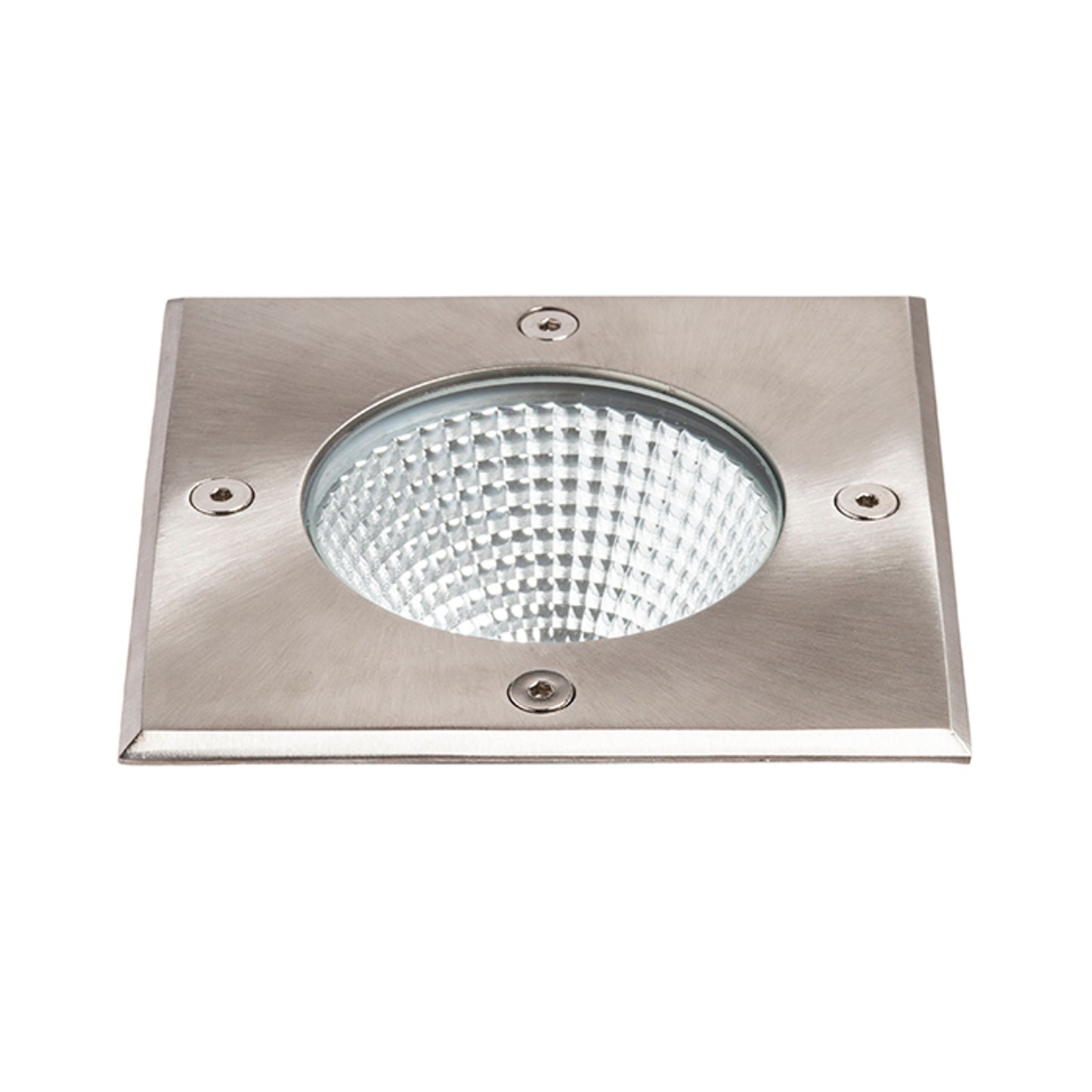 RENDL outdoor lamp RIZZ SQ 125 stainless steel 230V LED 7W 41° IP67 3000K R11962 7