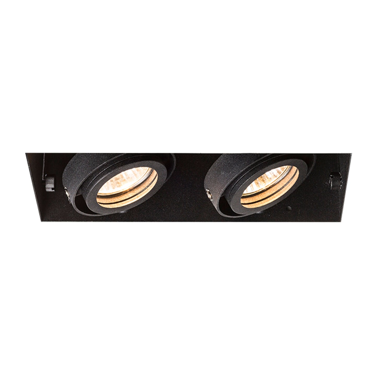 RENDL recessed light ELECTRA II black 230V GU10 2x50W R12053 10