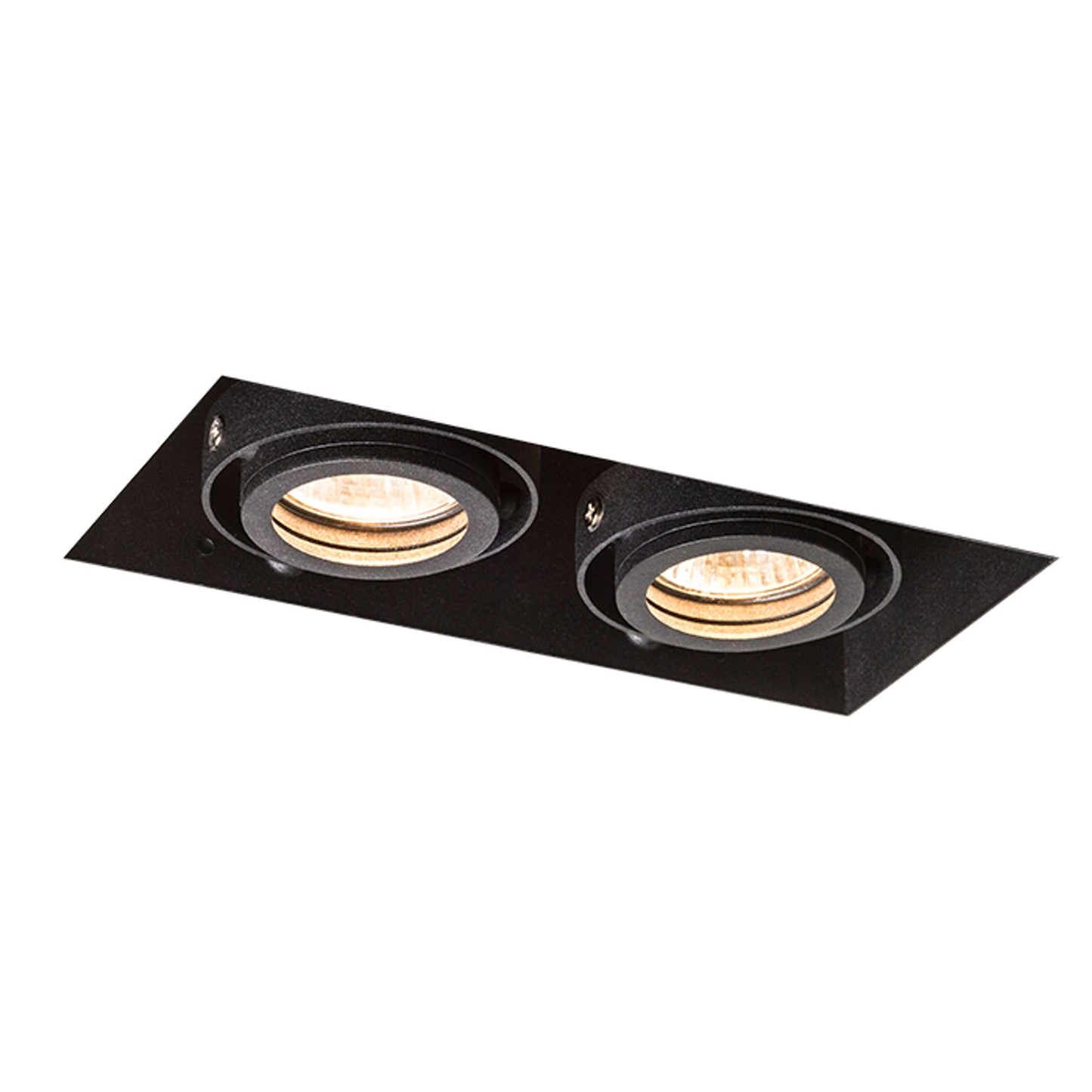 RENDL recessed light ELECTRA II black 230V GU10 2x50W R12053 8