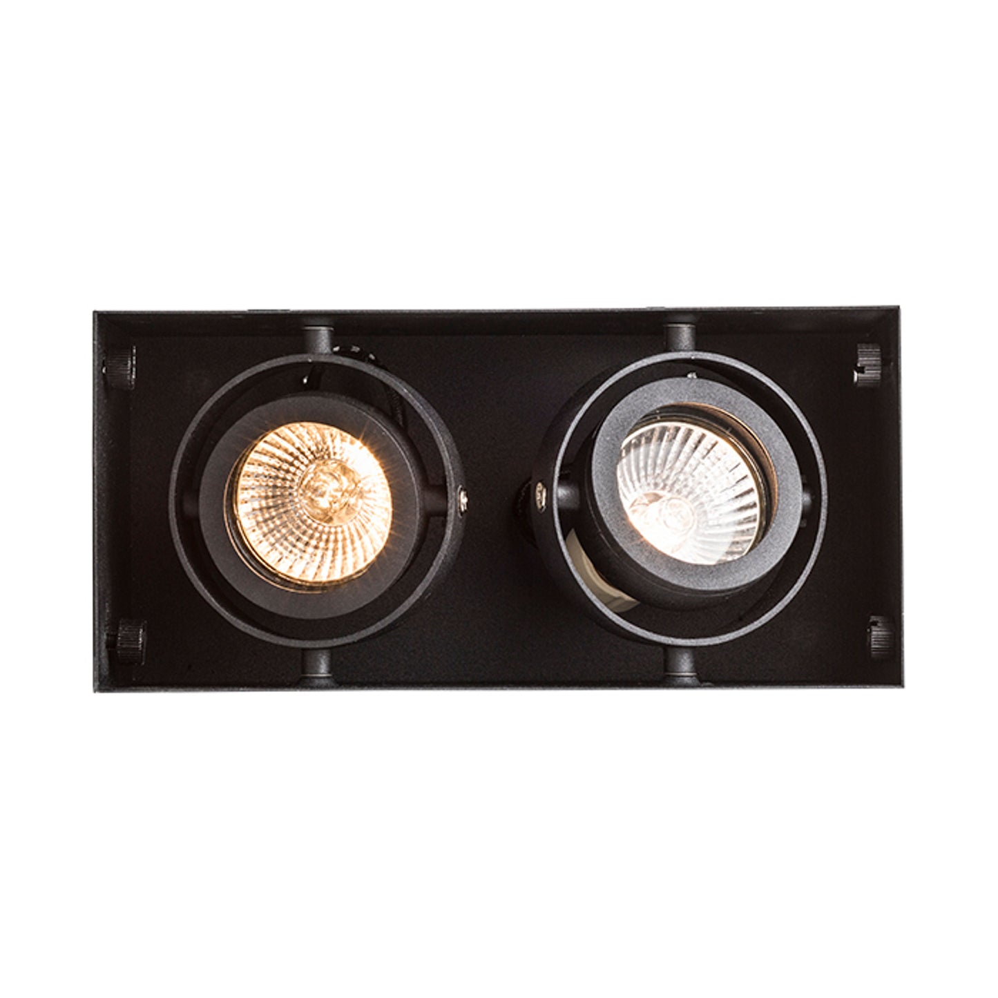 RENDL recessed light ELECTRA II black 230V GU10 2x50W R12053 9
