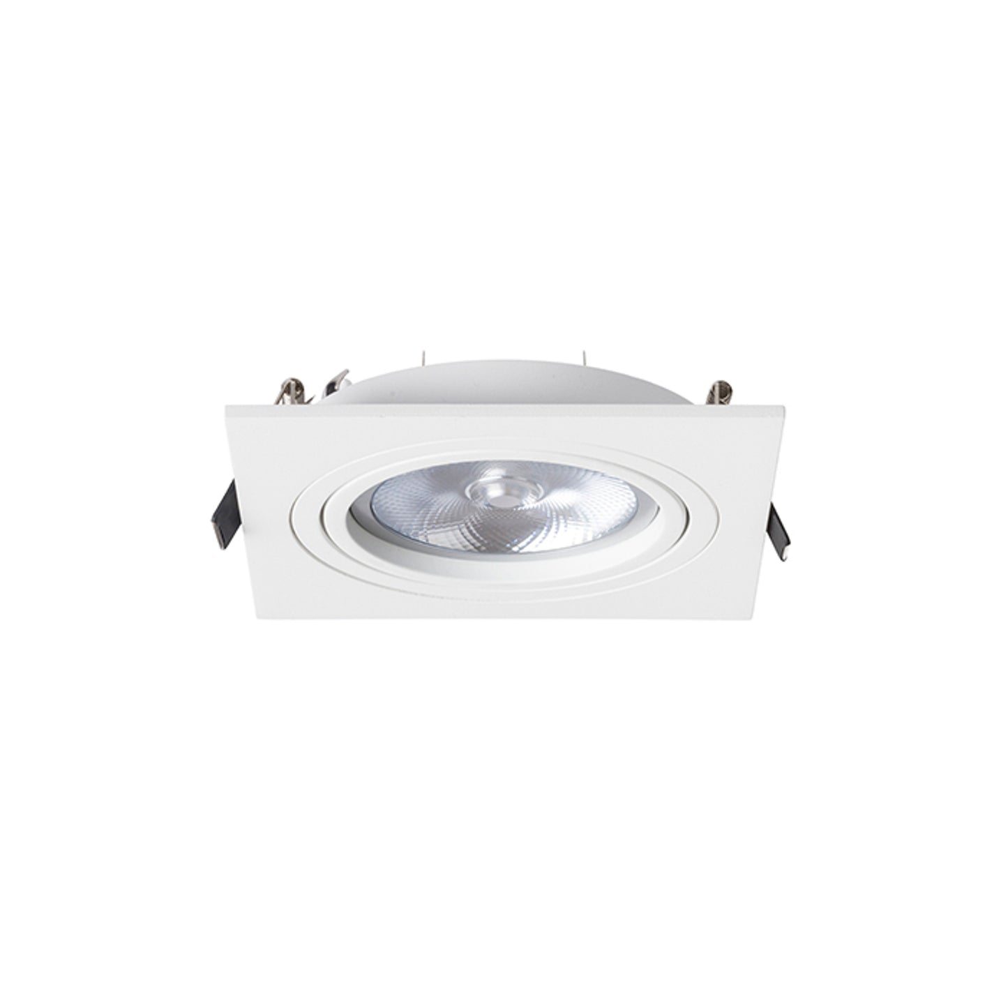 RENDL recessed light PASADENA G53 SQ I white 230V LED G53 15W R12700 2