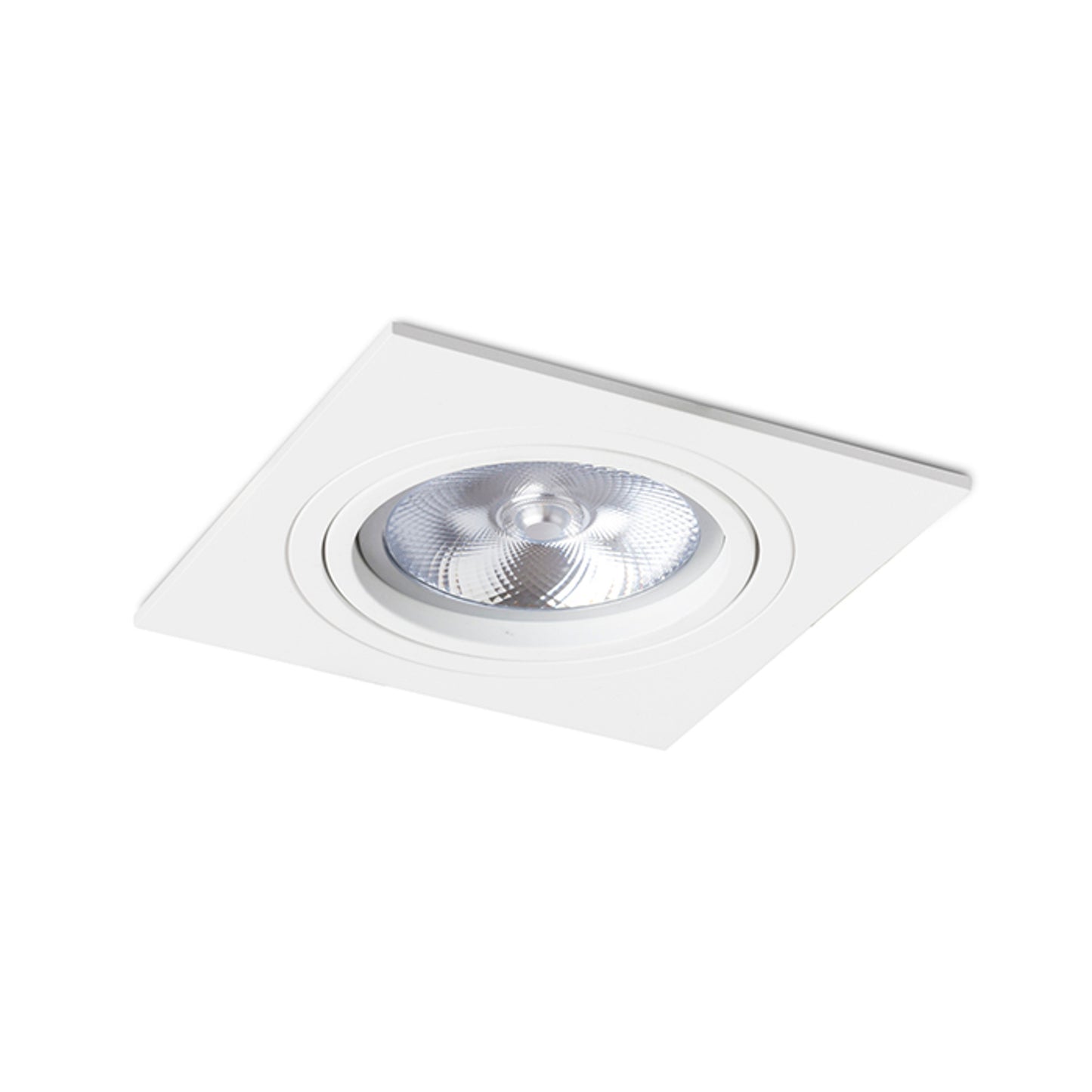 RENDL recessed light PASADENA G53 SQ I white 230V LED G53 15W R12700 9