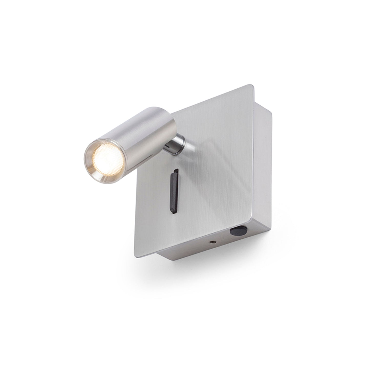 RENDL spotlight MIG wall matt nickel 230V LED 3W 30° 3000K R13646 5