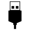 With a USB port