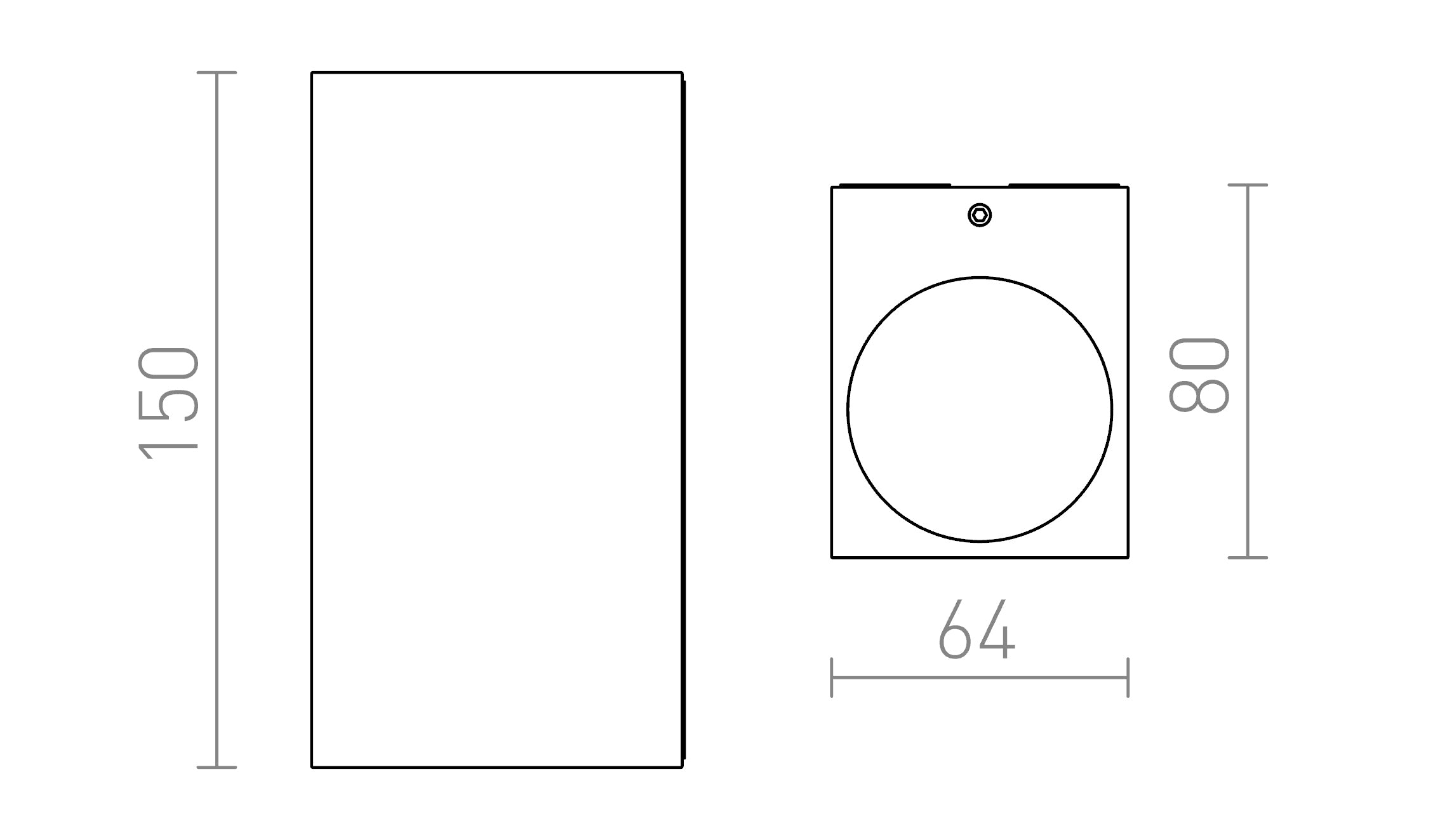 KUBI II - Product sketch