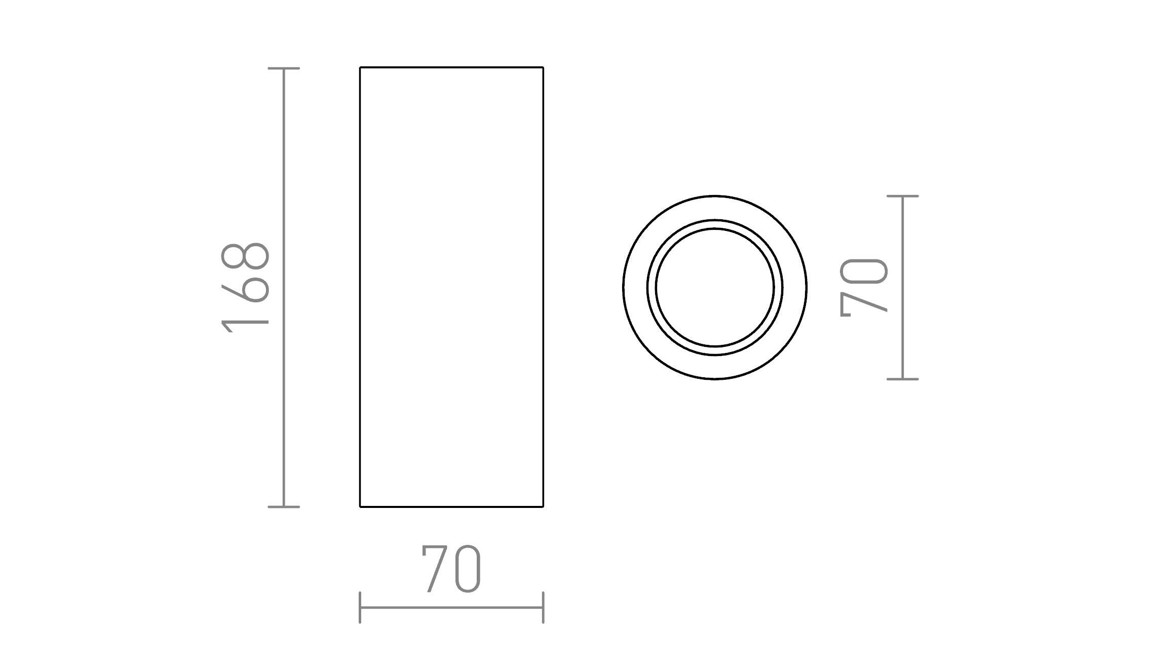 GINA S 17 CEILING - Product sketch