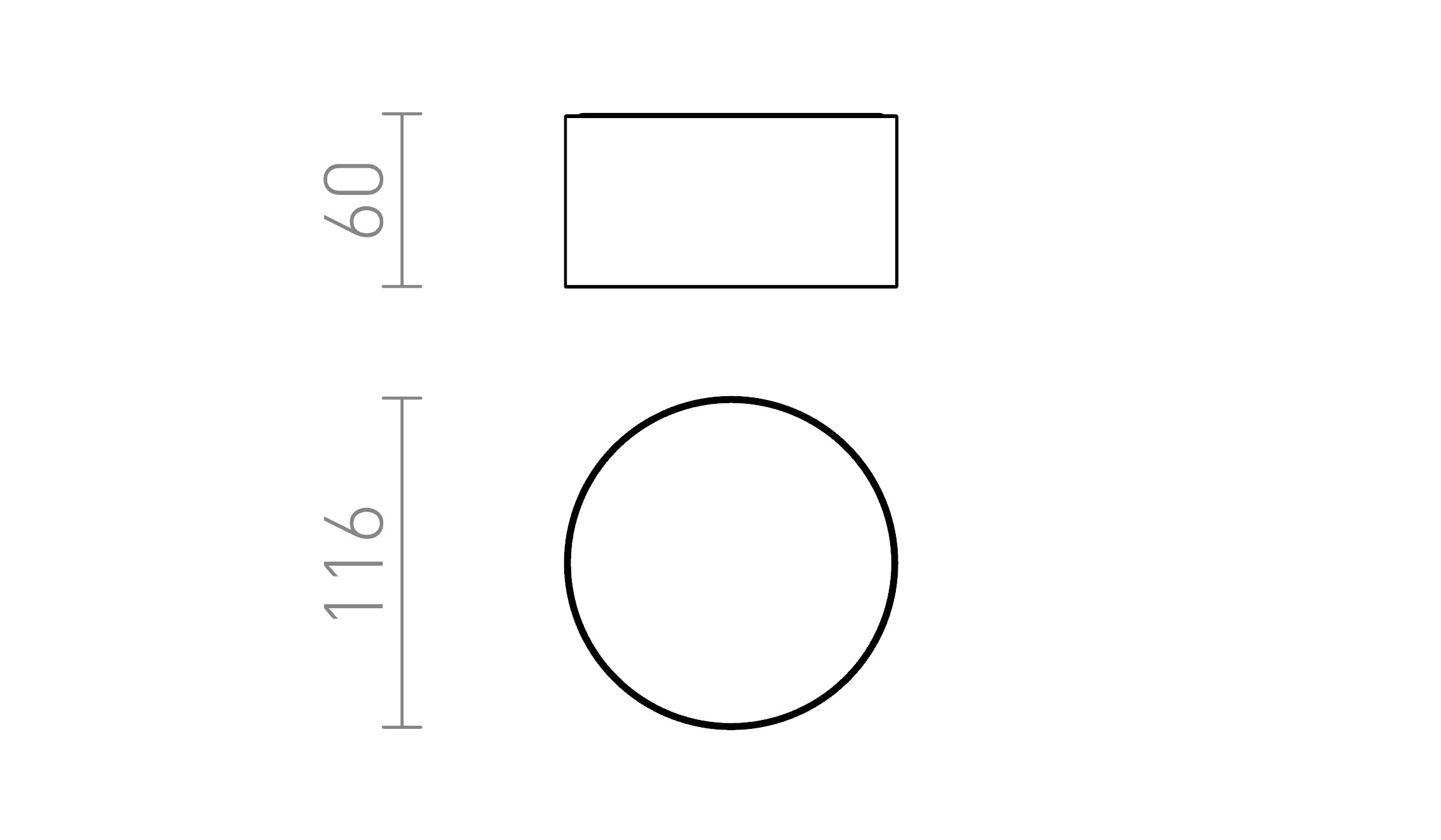 LARISA R 12 STROPNÍ - Product sketch