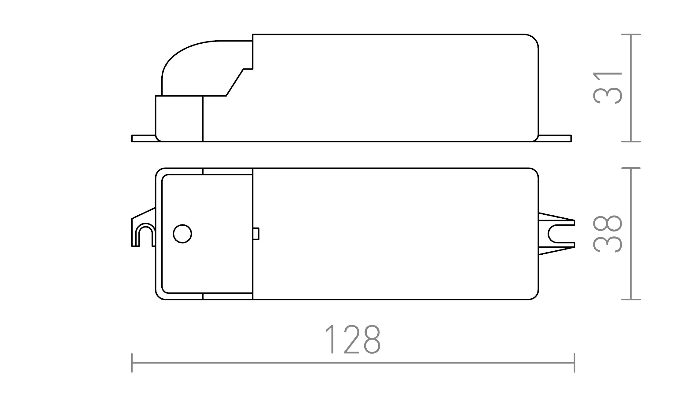 TRAFO 12V 70 - Product sketch