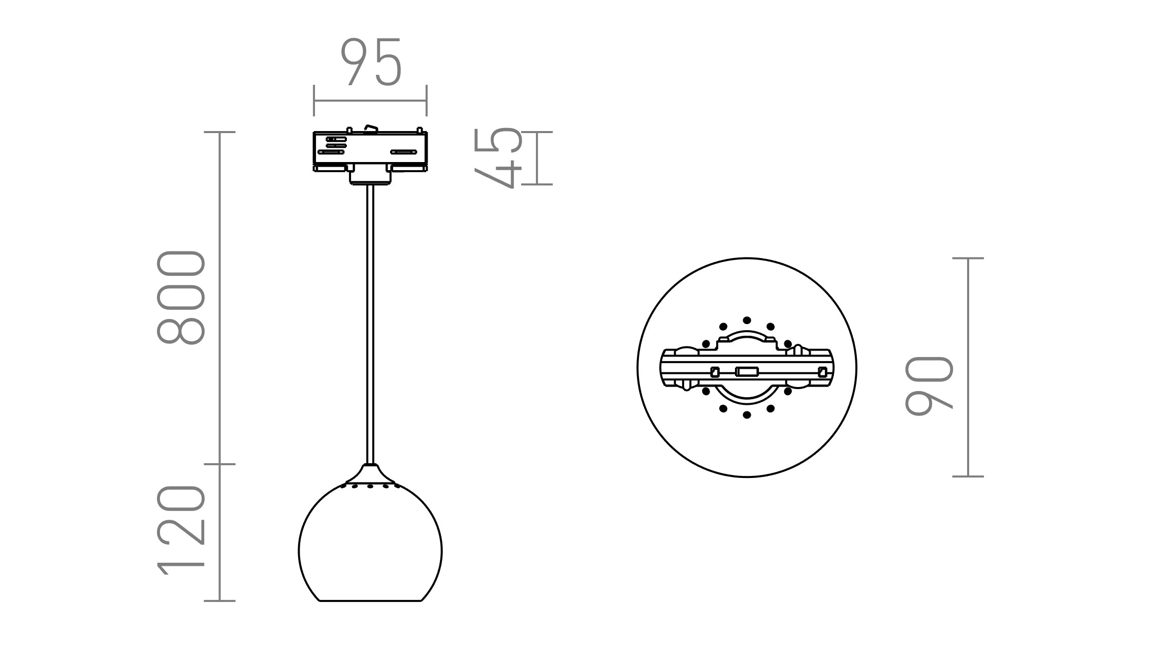 DESTY FOR 3-CIRCUIT TRACKS - Product sketch