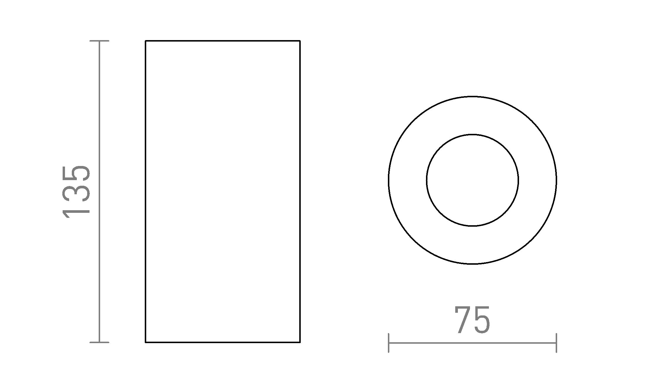 CANTO CEILING - Product sketch
