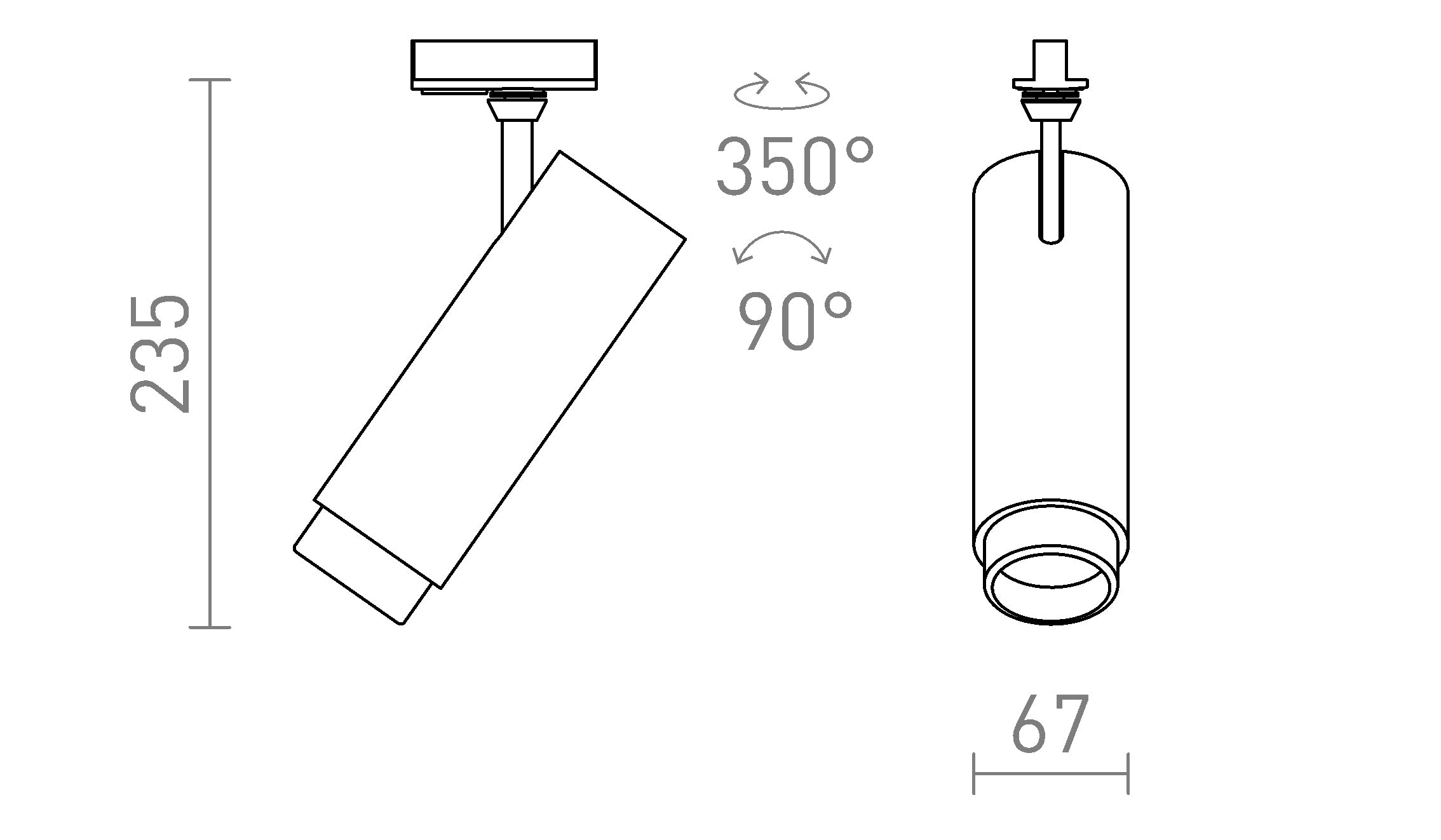FOCUS 20 FOR 1-CIRCUIT TRACKS - Product sketch