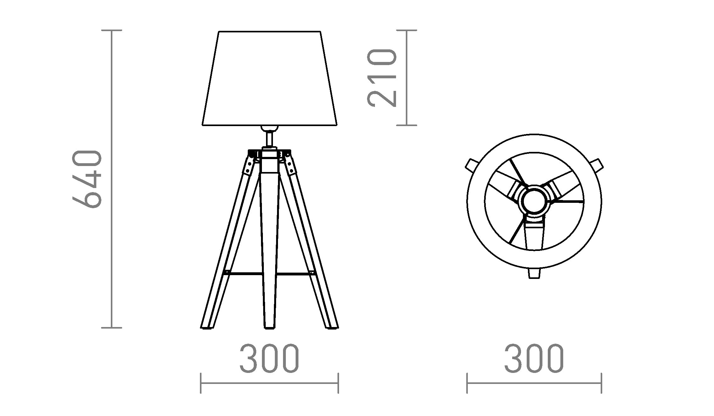 ALVIS/AMBITUS TABLE - Product sketch