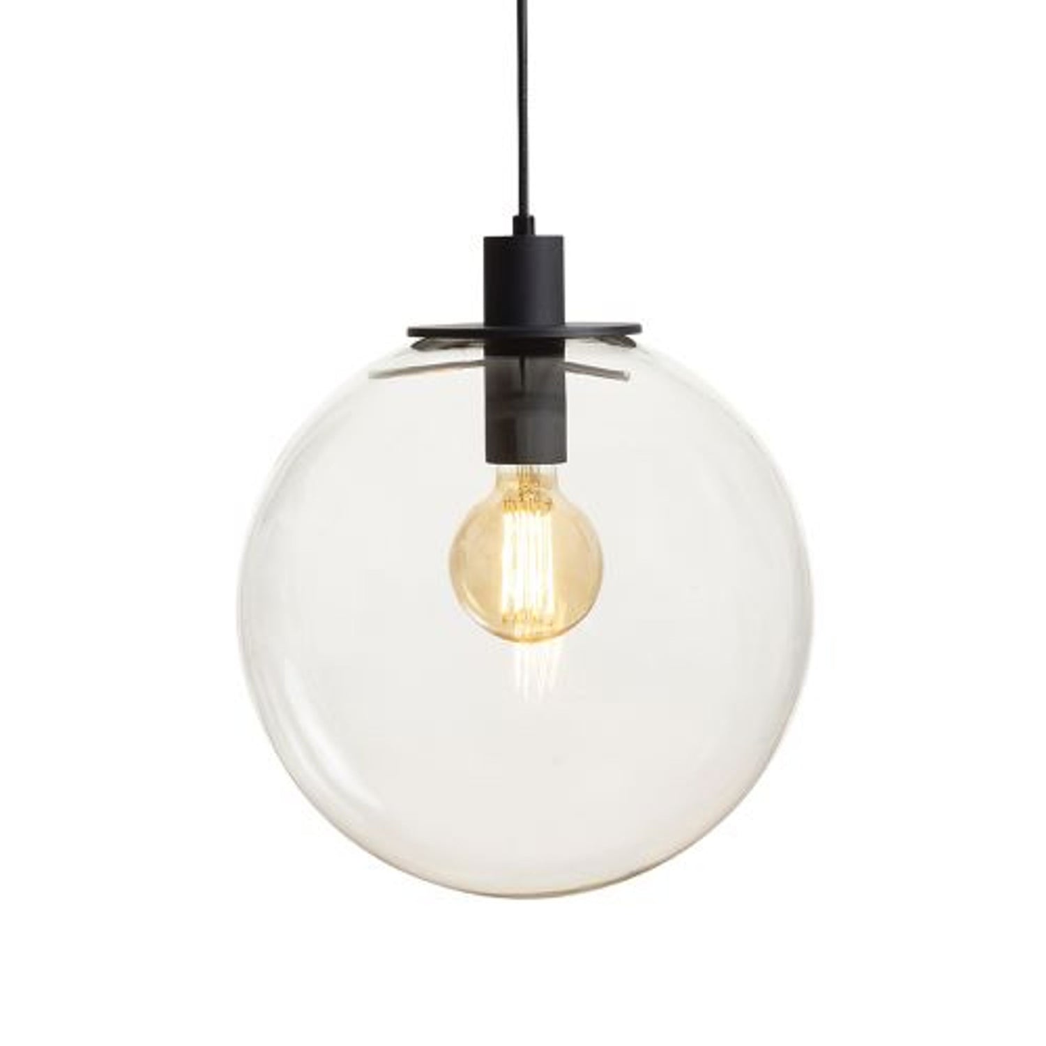 Hanging glass globe