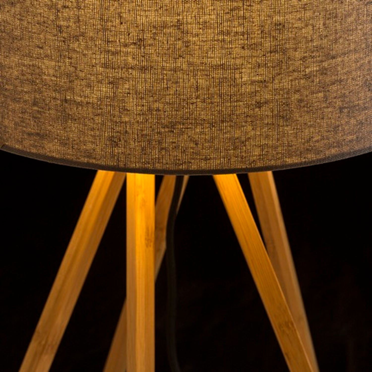 Wooden lamp