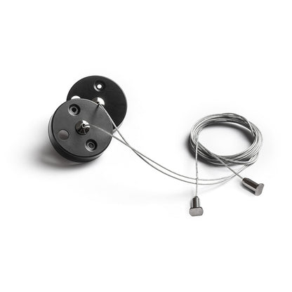 RENDL pendant lamp TRIDENT PRO suspension kit 2 pcs black   G13672 1