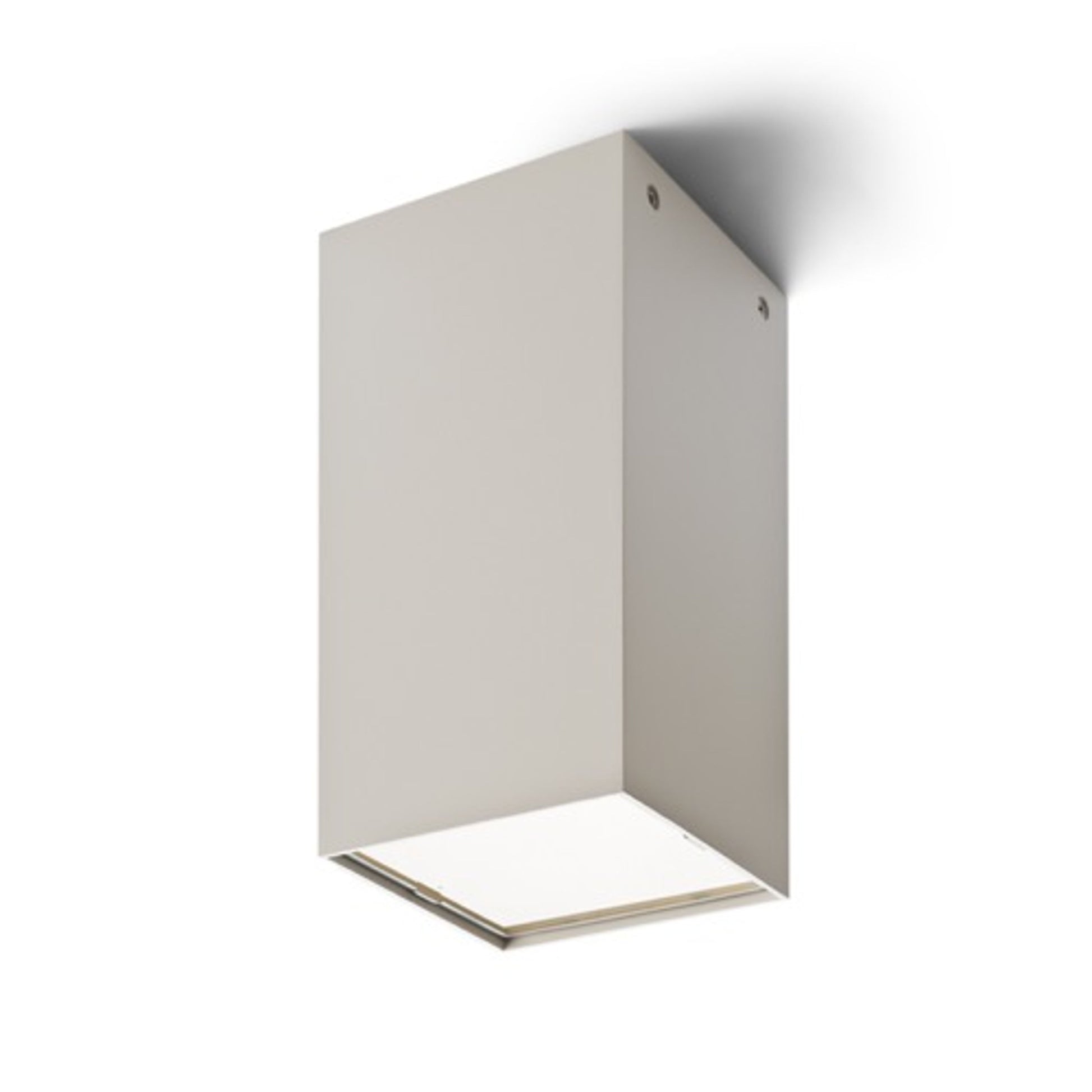 RENDL Outlet MEA ceiling angular  brushed aluminum 230V LED E27 15W R10213 1