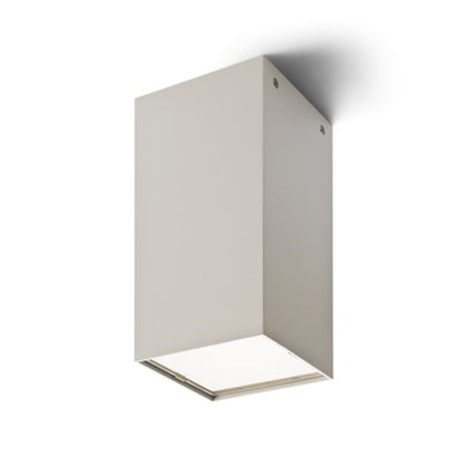 RENDL Outlet MEA ceiling angular  brushed aluminum 230V LED E27 15W R10213 1