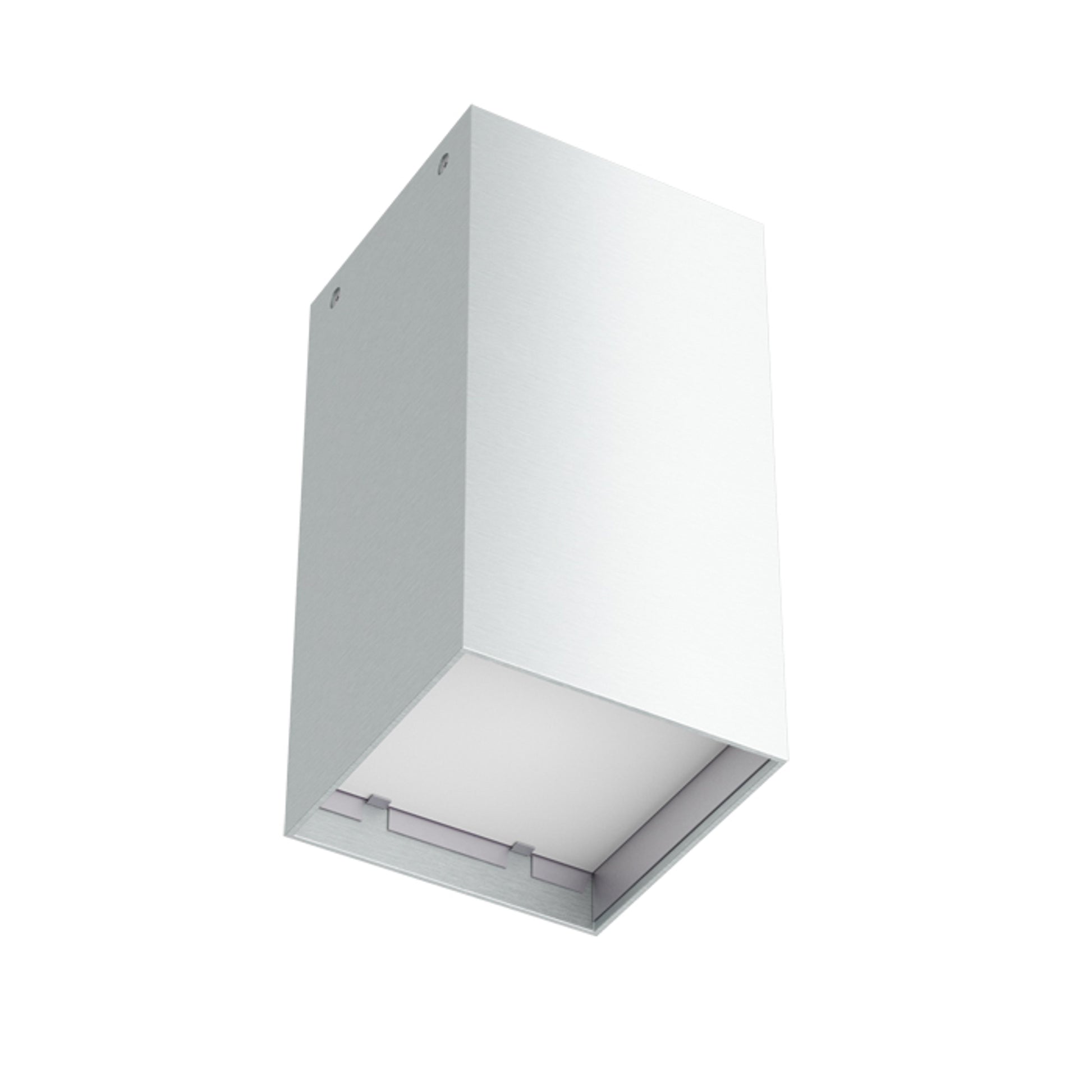 RENDL Outlet MEA ceiling angular  brushed aluminum 230V LED E27 15W R10213 2