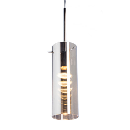 RENDL pendant lamp SANSSOUCI I pendant  chrome-tinted glass 230V LED E27 15W R10509 5