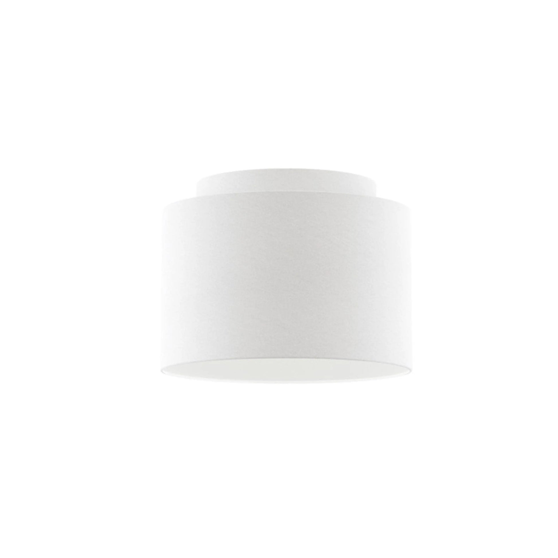 RENDL shades, shade bases, pendent sets DOUBLE 40/30 shade Polycotton white/white PVC max. 23W R11599 1