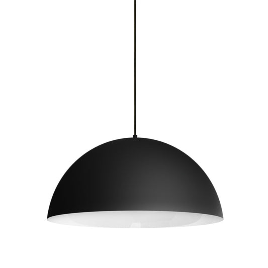 RENDL pendant lamp MONROE 50 pendant matte black/white  230V LED E27 30W R11702 1
