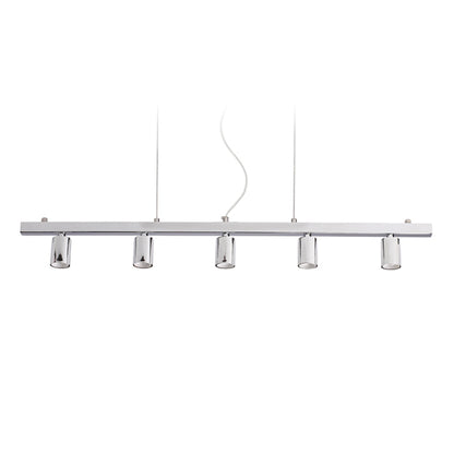 RENDL shades, shade bases, pendent sets RALLONG V pendant ceiling base  chrome 230V LED E27 5x15W R11798 2