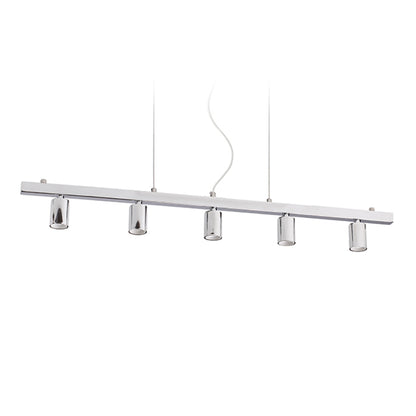 RENDL shades, shade bases, pendent sets RALLONG V pendant ceiling base  chrome 230V LED E27 5x15W R11798 3