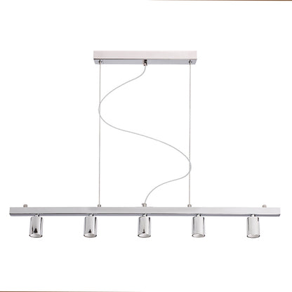 RENDL shades, shade bases, pendent sets RALLONG V pendant ceiling base  chrome 230V LED E27 5x15W R11798 4
