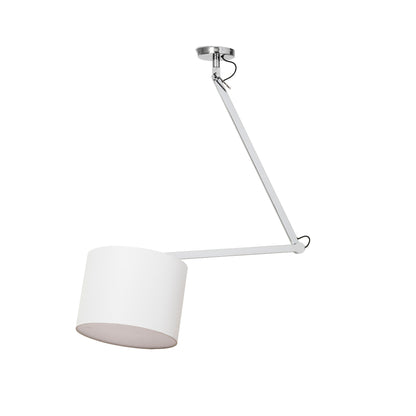 RENDL pendant lamp MADISON C ceiling white chrome 230V LED E27 15W R12479 4