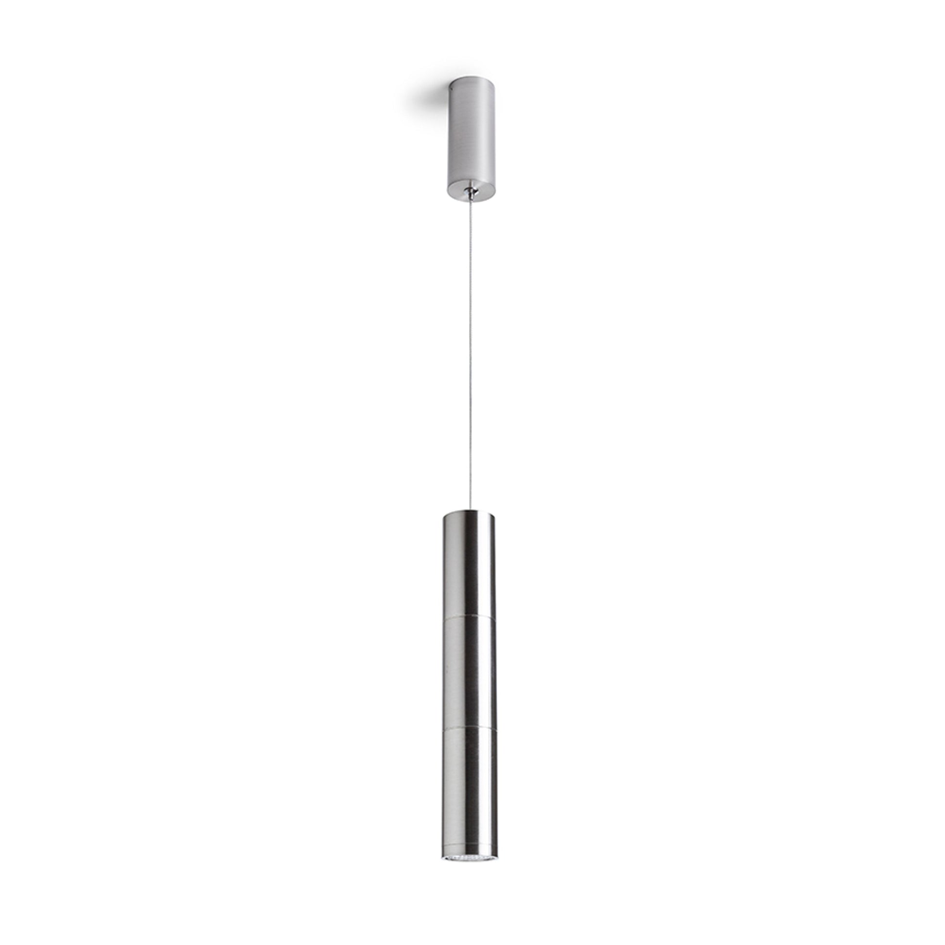 RENDL pendant lamp BOGARD pendant  matt nickel 230V LED 5W 40°  3000K R12494 4