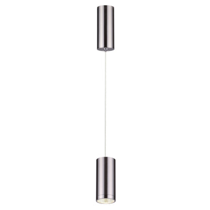 RENDL pendant lamp BOGARD pendant  matt nickel 230V LED 5W 40°  3000K R12494 8