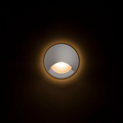 RENDL outdoor lamp CLUB IND recessed silver grey 230V LED 3W IP54 3000K R12686 2