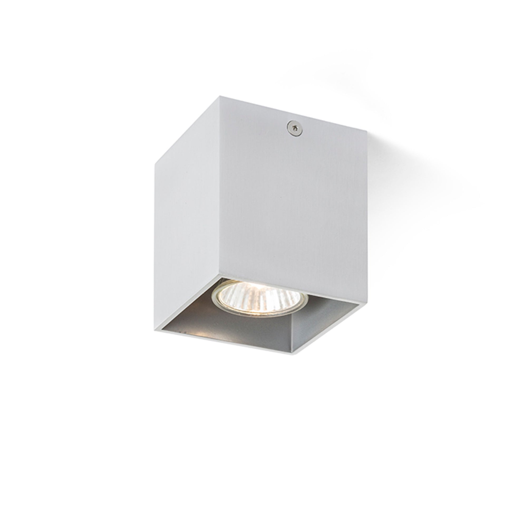 RENDL surface mounted lamp AGATE I ceiling  brushed aluminum 230V GU10 35W R12736 3