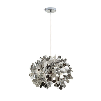 RENDL pendant lamp CONFETTI pendant  chrome foil 230V LED E27 15W R13285 1