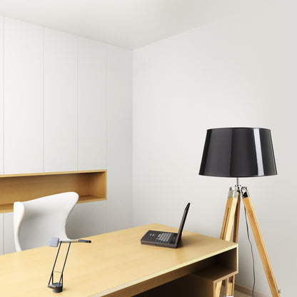 RENDL shades, shade bases, pendent sets RIDICK shade shiny black golden foil  max. 20W R13344 7