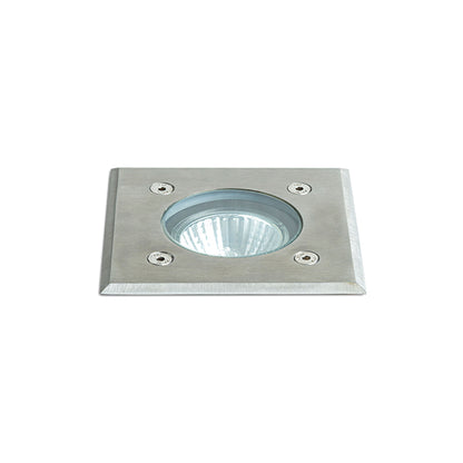 RENDL outdoor lamp ORBU SQ 10 recessed  stainless steel 230V LED GU10 15W IP67 R13439 2