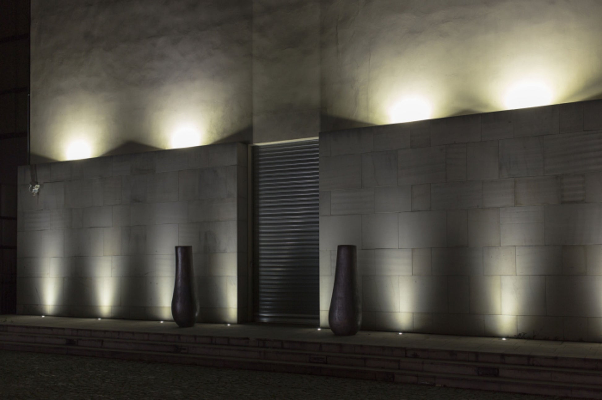 RENDL outdoor lamp ORBU SQ 10 recessed  stainless steel 230V LED GU10 15W IP67 R13439 3
