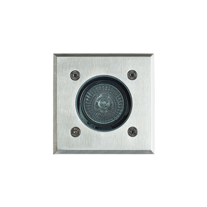RENDL outdoor lamp ORBU SQ 10 recessed  stainless steel 230V LED GU10 15W IP67 R13439 8