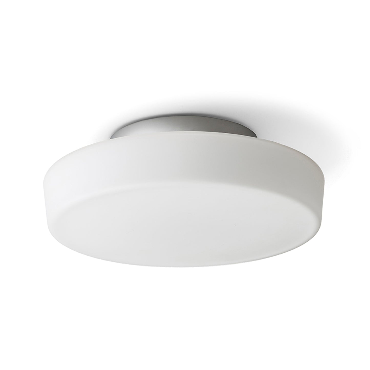 RENDL surface mounted lamp ZARA LED 26 ceiling  opal-colored glass/chrome 230V LED 12W IP44  3000K R13686 1