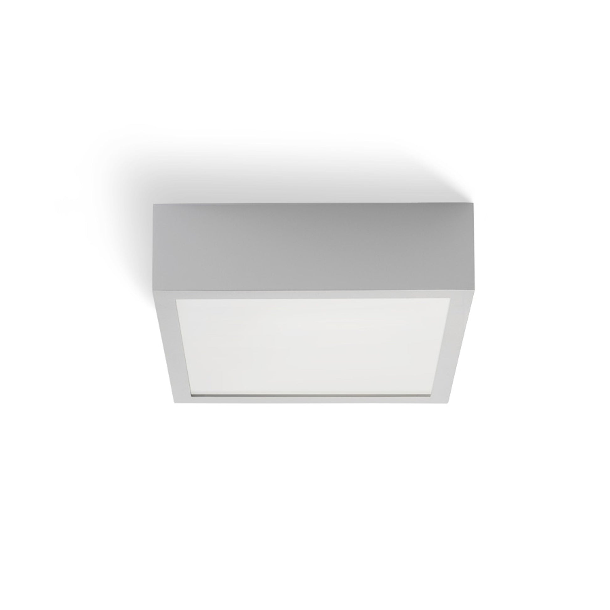 RENDL surface mounted lamp STRUCTURAL LED 20x20 surface mounted  brushed aluminum 230V LED 12W  3000K R13708 3