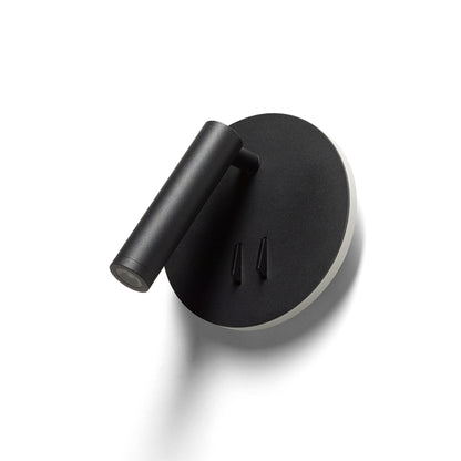 RENDL spotlight THALIA wall black satinated acrylic 230V LED 6+3W 3000K R13765 10