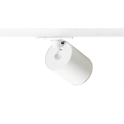 RENDL 1-circuit track system DARIO for 1-circuit tracks white brushed brass 230V LED GU10 9W R13870 3