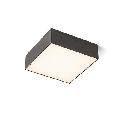 RENDL surface mounted lamp LARISA SQ 17 DIMM ceiling black 230V LED 15W 3000K R13938 1