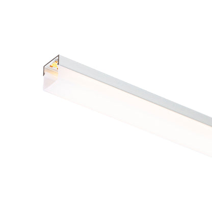 RENDL LED-strip LED PROFILE H surface mounted 1m anodized aluminum/matte acrylic  R14091 4
