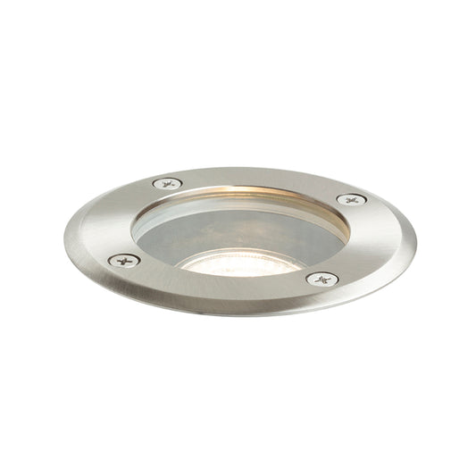 RENDL outdoor lamp ORBU R recessed  stainless steel 230V GU10 15W IP67 R14096 1