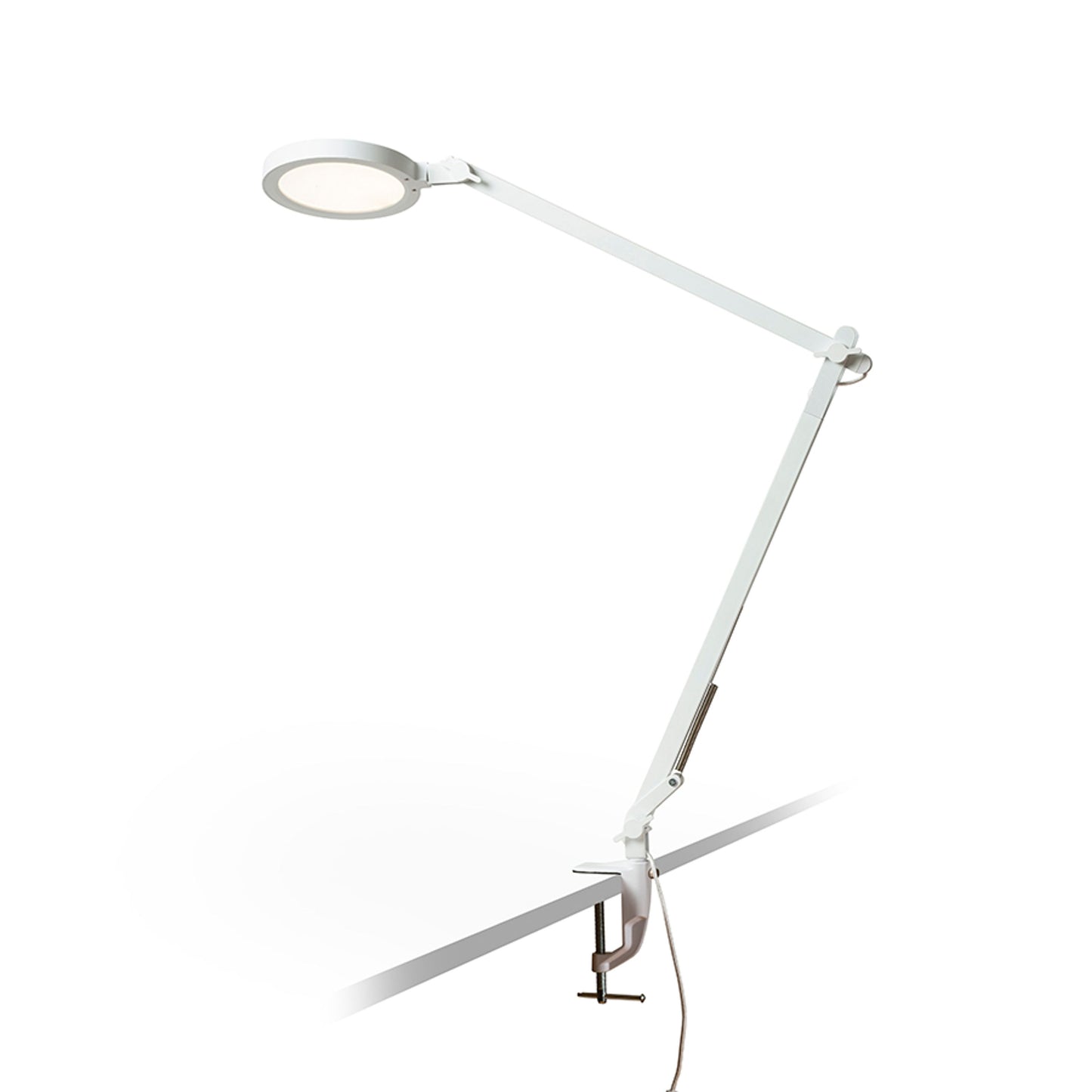 RENDL table lamp EMA c-clamp for desks white   R14290 4